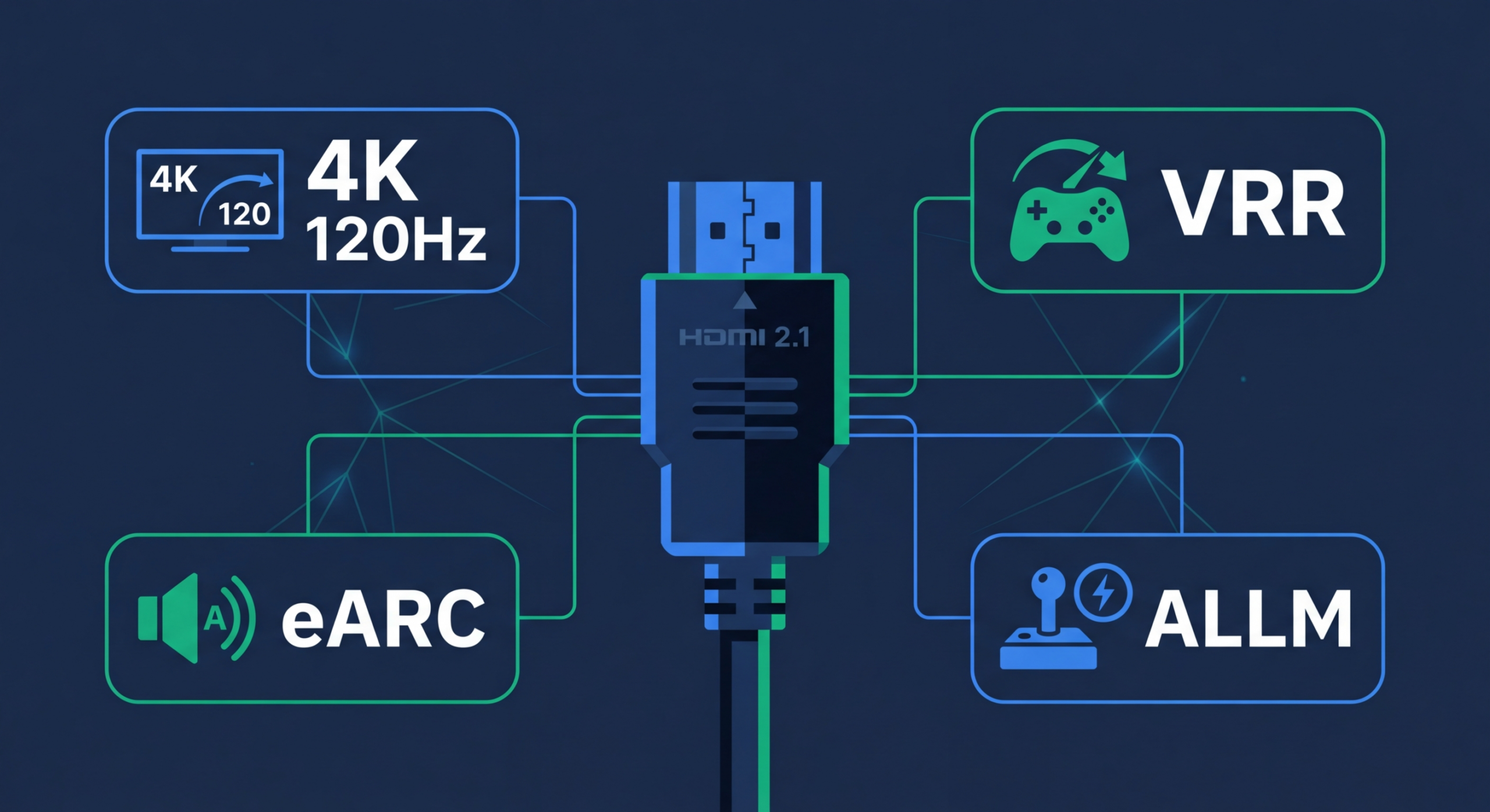 Câble et port HDMI 2.1 — guide complet des fonctionnalités