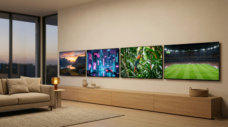 Comparatif des meilleures TV OLED 2026 : LG G5, Samsung S95F, Sony Bravia 8 II et Panasonic Z95B