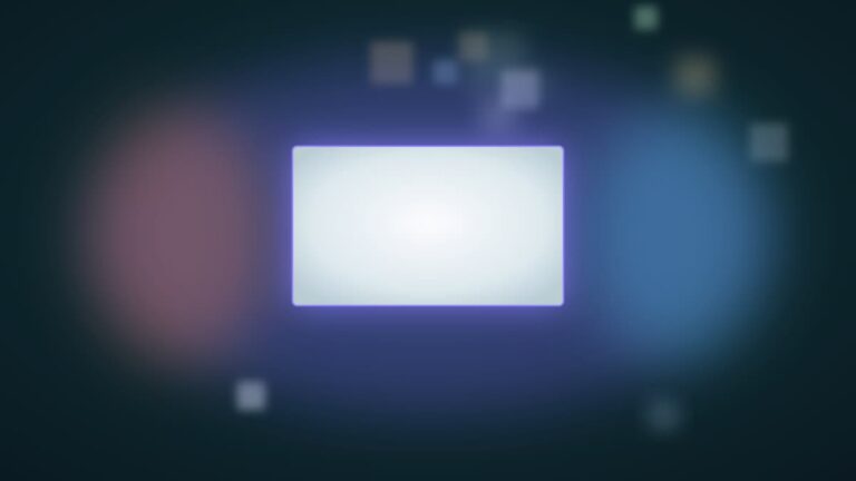Écran entouré d'un halo lumineux violet, orange et bleu, Ambilight de la gamme Philips TV 2026